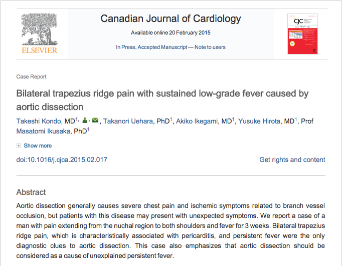 canadian journal of cardiology近藤